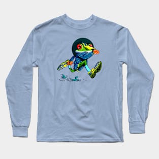 Runner frog Long Sleeve T-Shirt